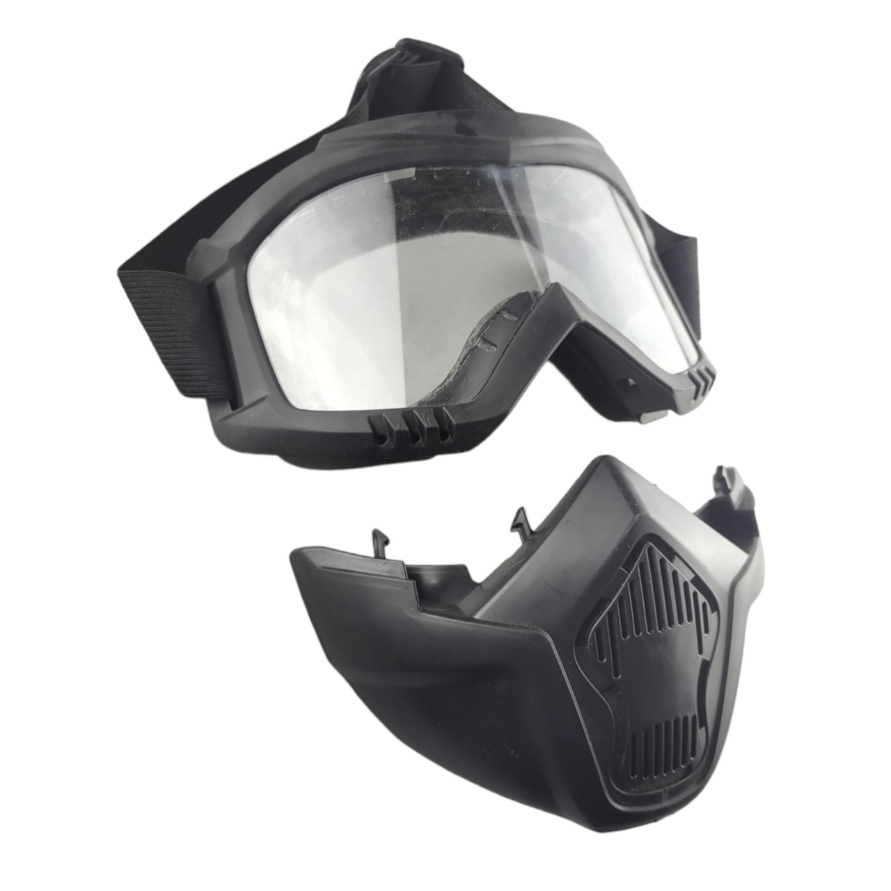 Маска-очки защитная, трансформер, прозрачная оптом